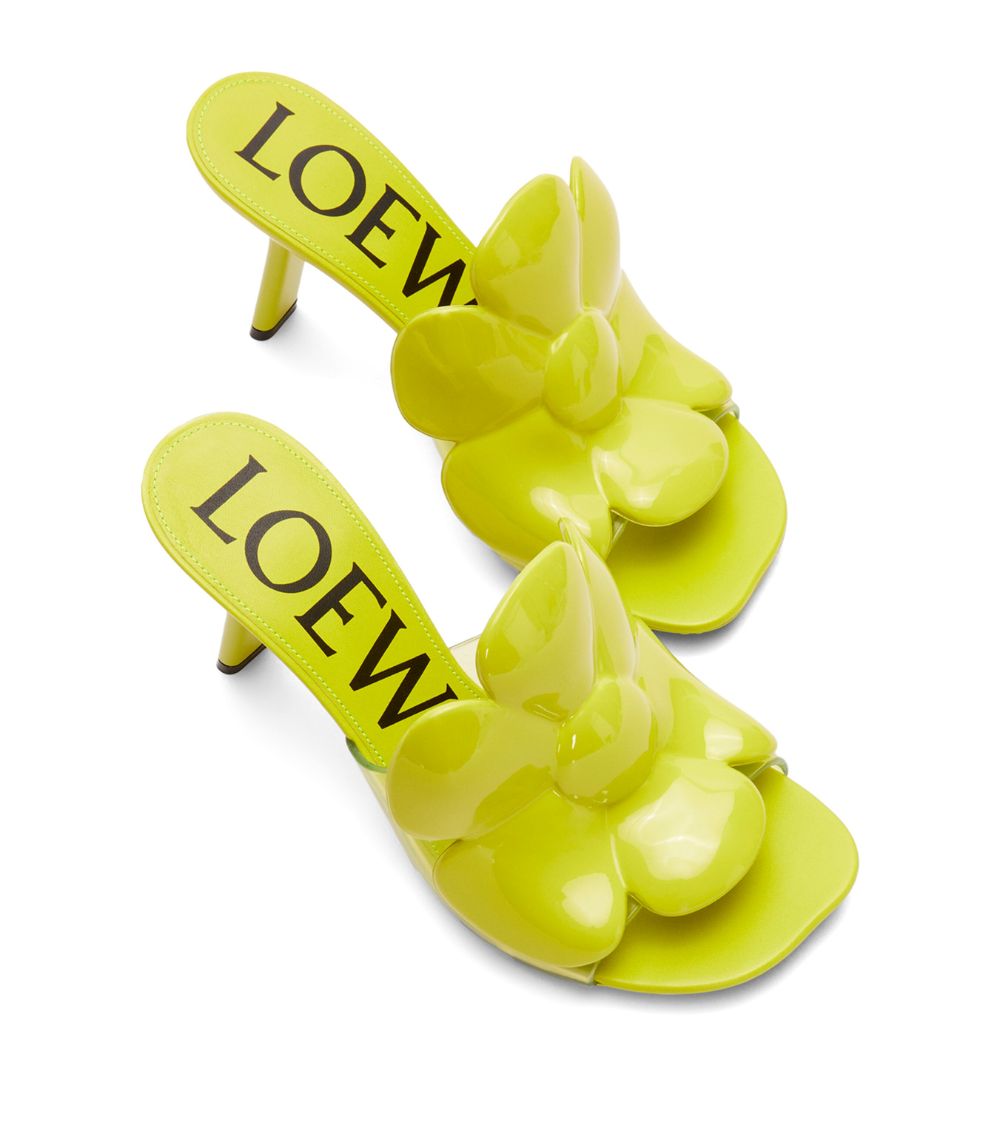 Loewe Loewe X Paula'S Ibiza Flower Petal Mules 90
