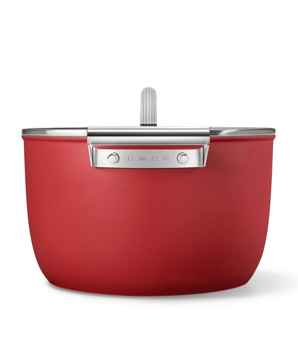 Smeg Smeg 50S Style Casserole Pan With Lid (38Cm)