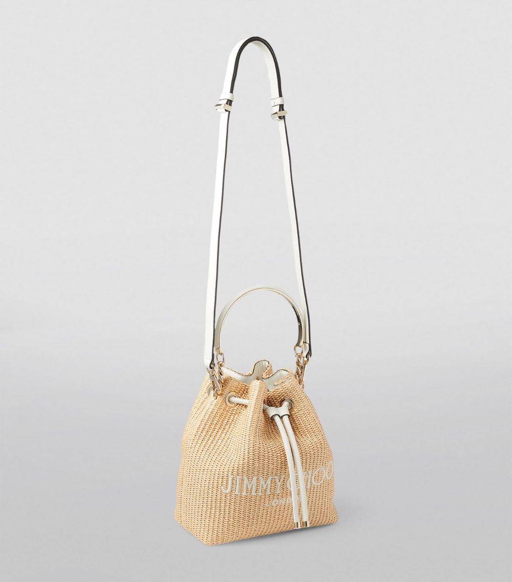 Jimmy Choo Jimmy Choo Woven Bon Bon Top-Handle Bag