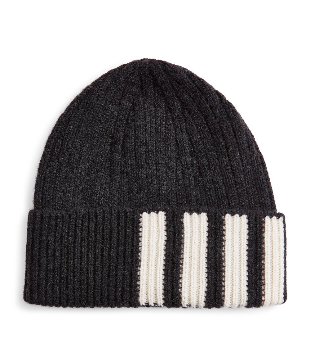 Thom Browne Thom Browne Cashmere 4-Bar Beanie