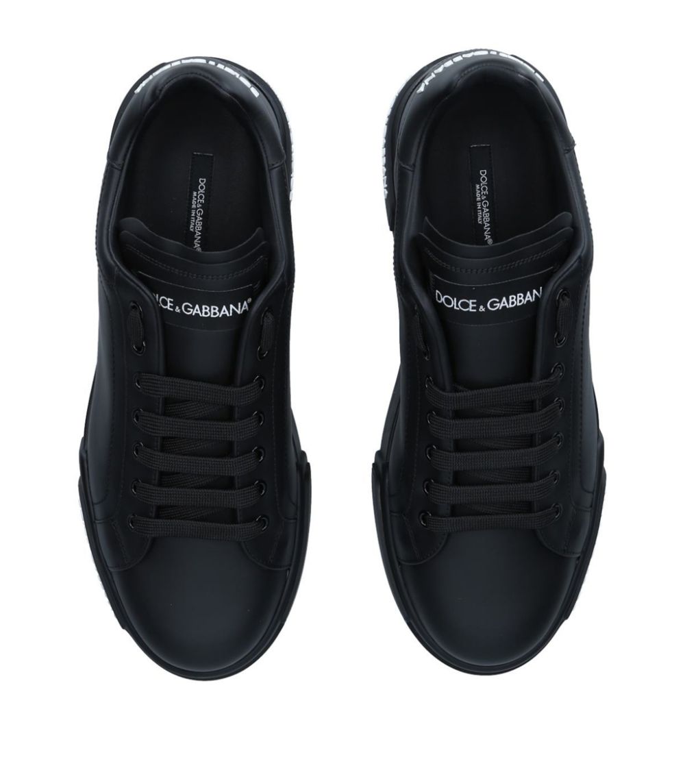 Dolce & Gabbana Dolce & Gabbana Leather Portofino Sneakers