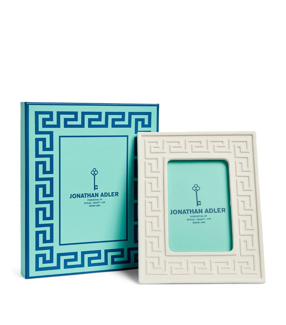 Jonathan Adler Jonathan Adler Porcelain Charade Photo Frame (4" X 6")