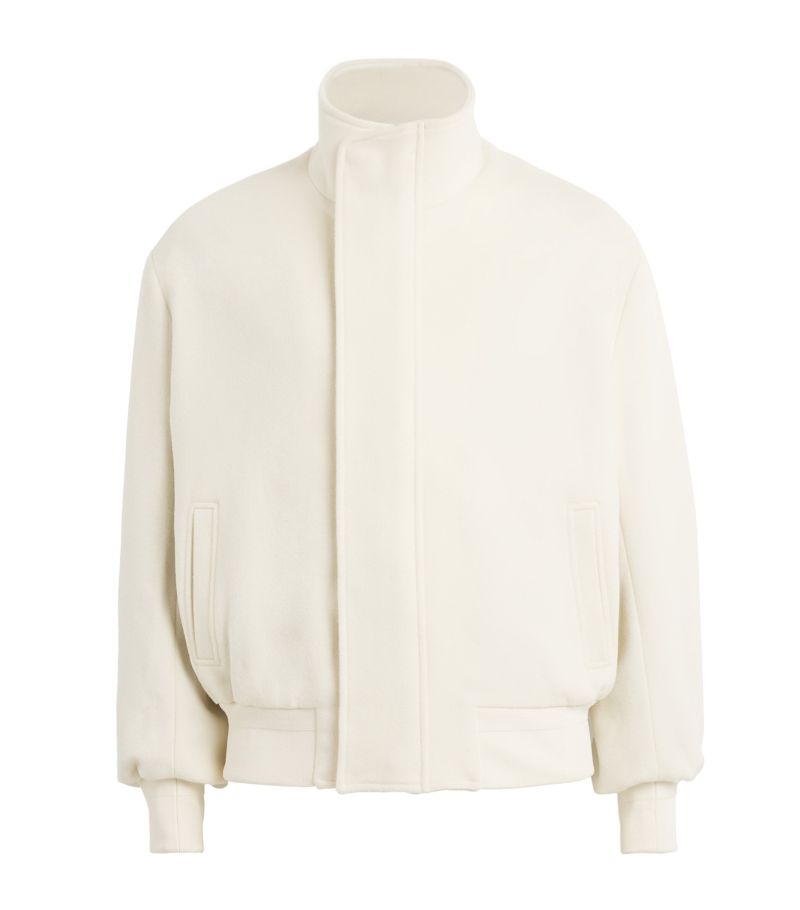 Limitato Limitato Virgin Wool-Blend Bomber Jacket