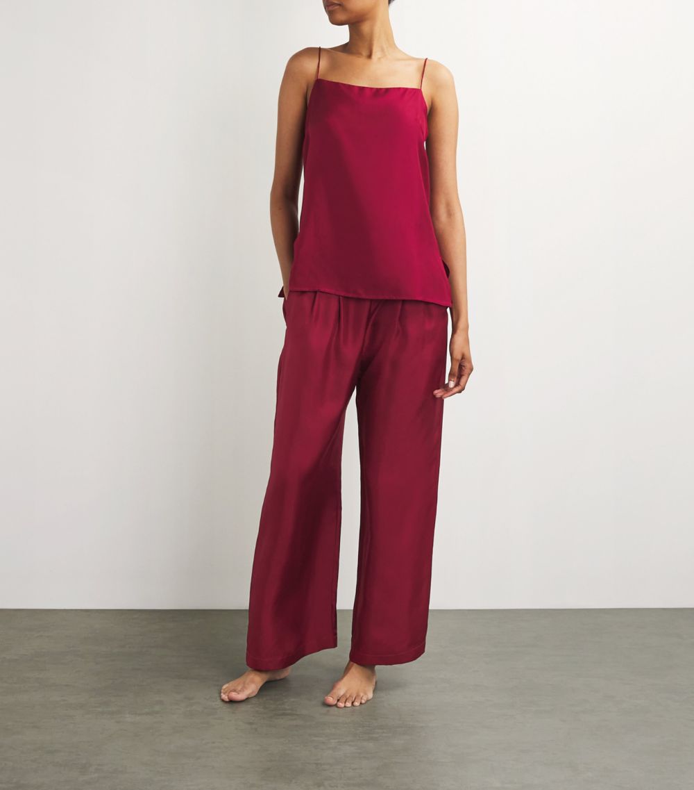 Asceno Asceno Silk Isola Trousers