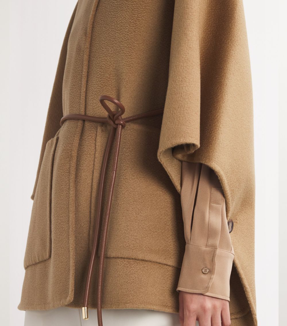 Max Mara Max Mara Cashmere Belted Cape