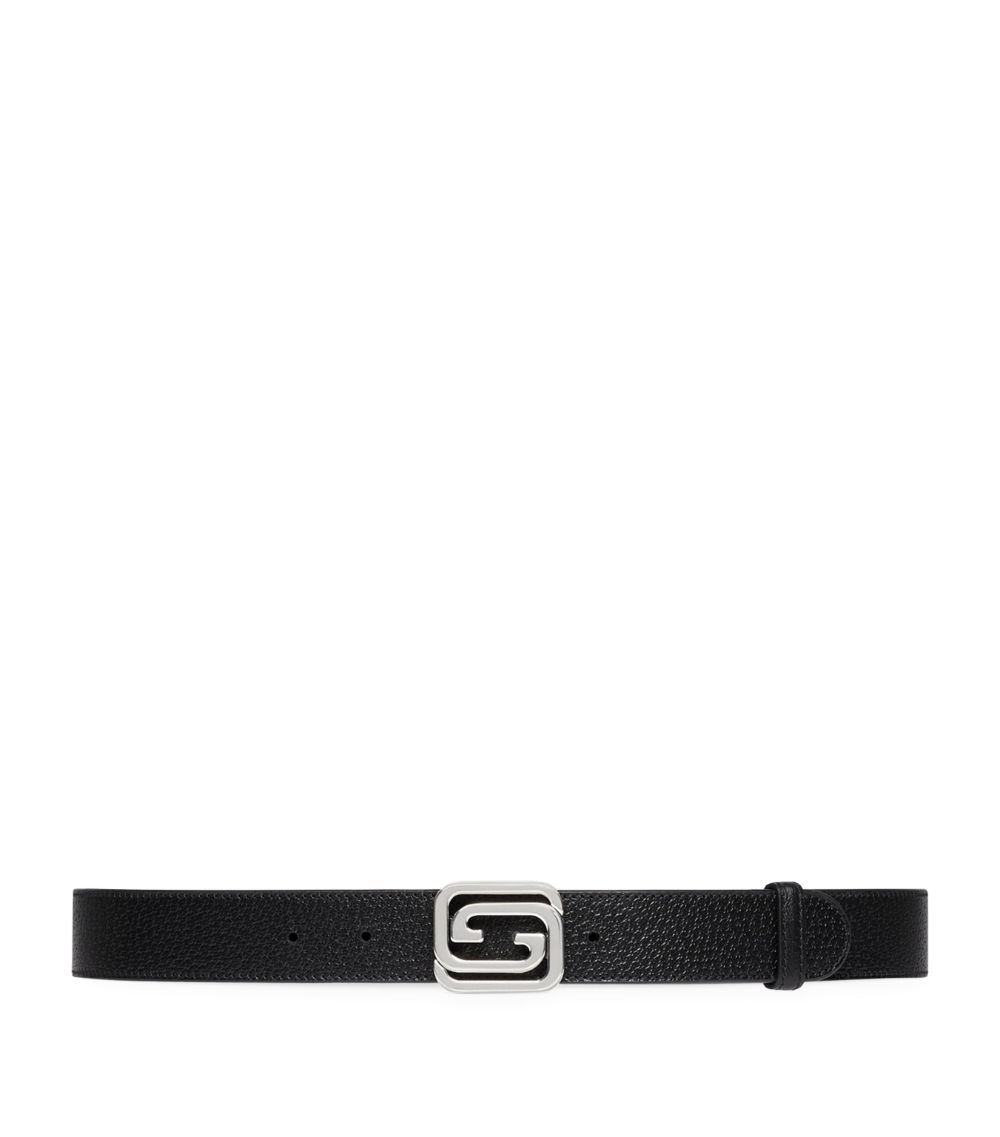 Gucci Gucci Leather Reversible Interlocking G Belt