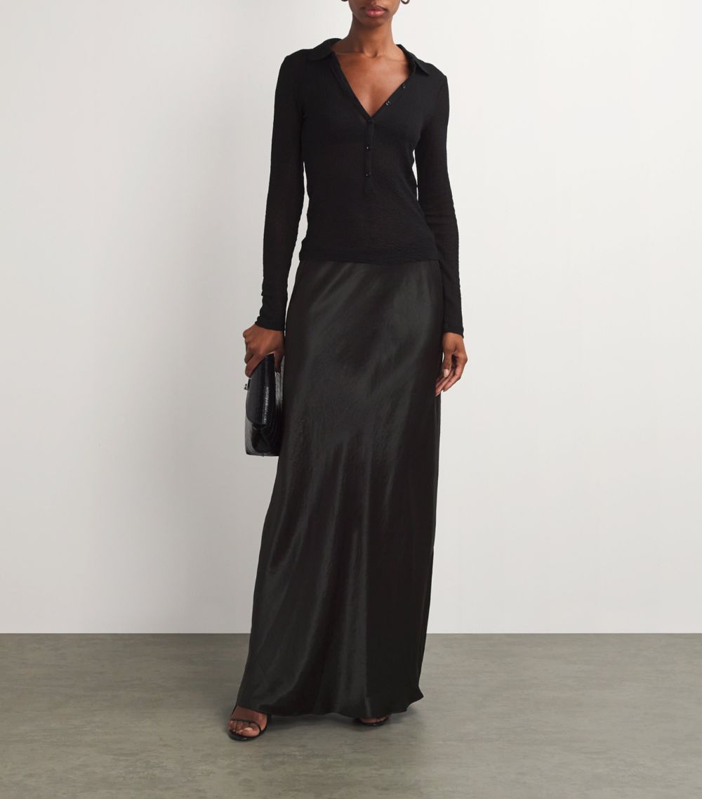 Vince Vince Satin Maxi Skirt