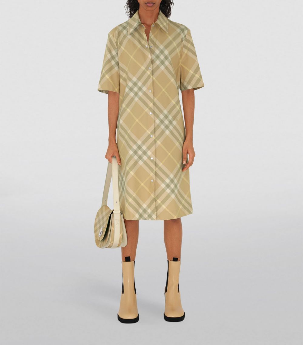 Burberry Burberry Check Shirt Dress