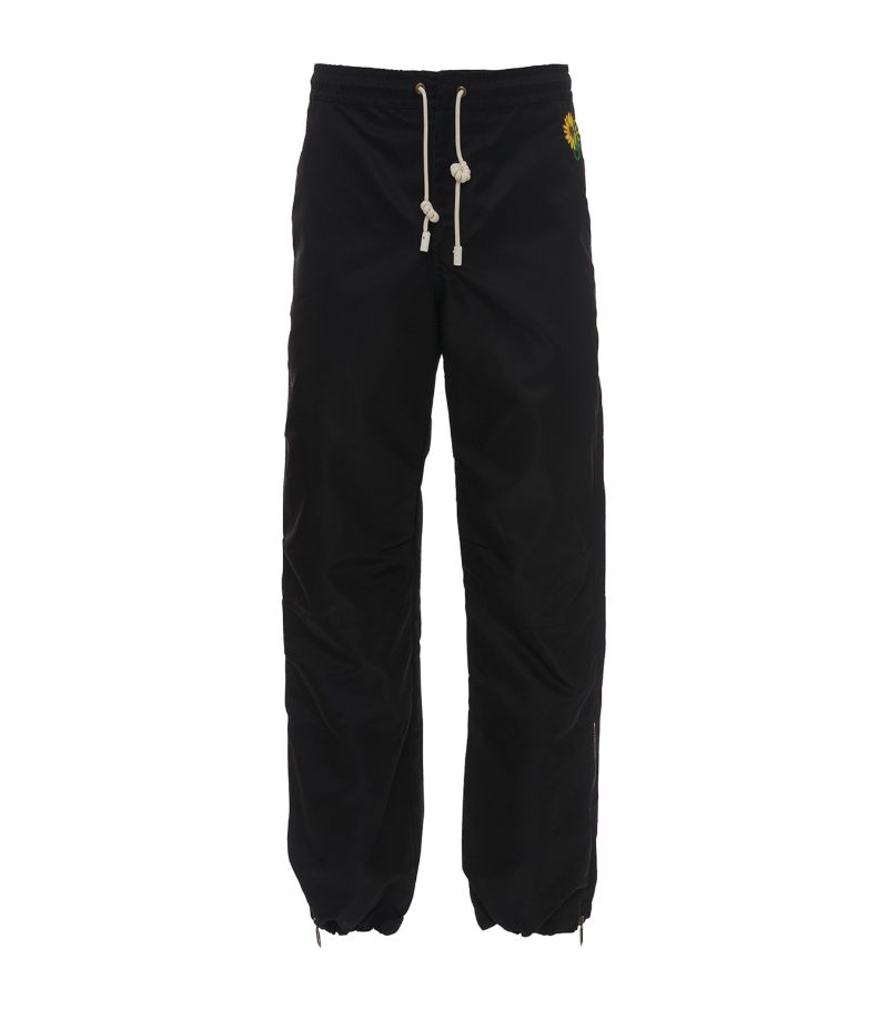 Jw Anderson Jw Anderson Zipped-Cuff Drawstring Trousers