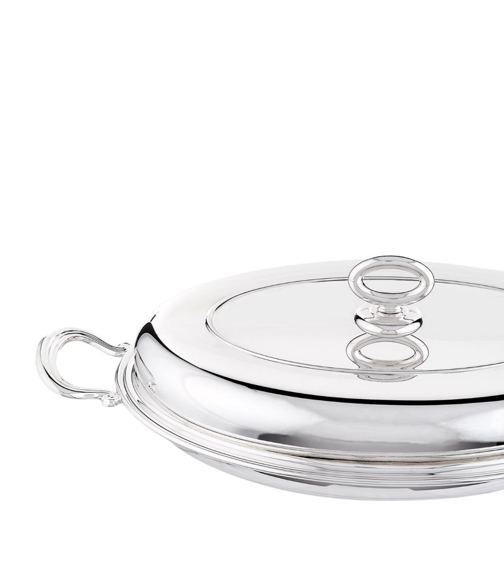 Greggio Greggio Silver Plated Georgian Oval Serving Dish (25 X 33Cm)