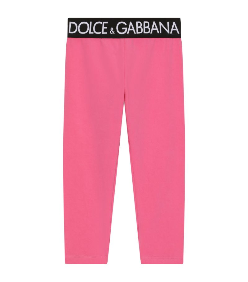 Dolce & Gabbana Dolce & Gabbana Kids Cotton Leggings (2-6 Years)