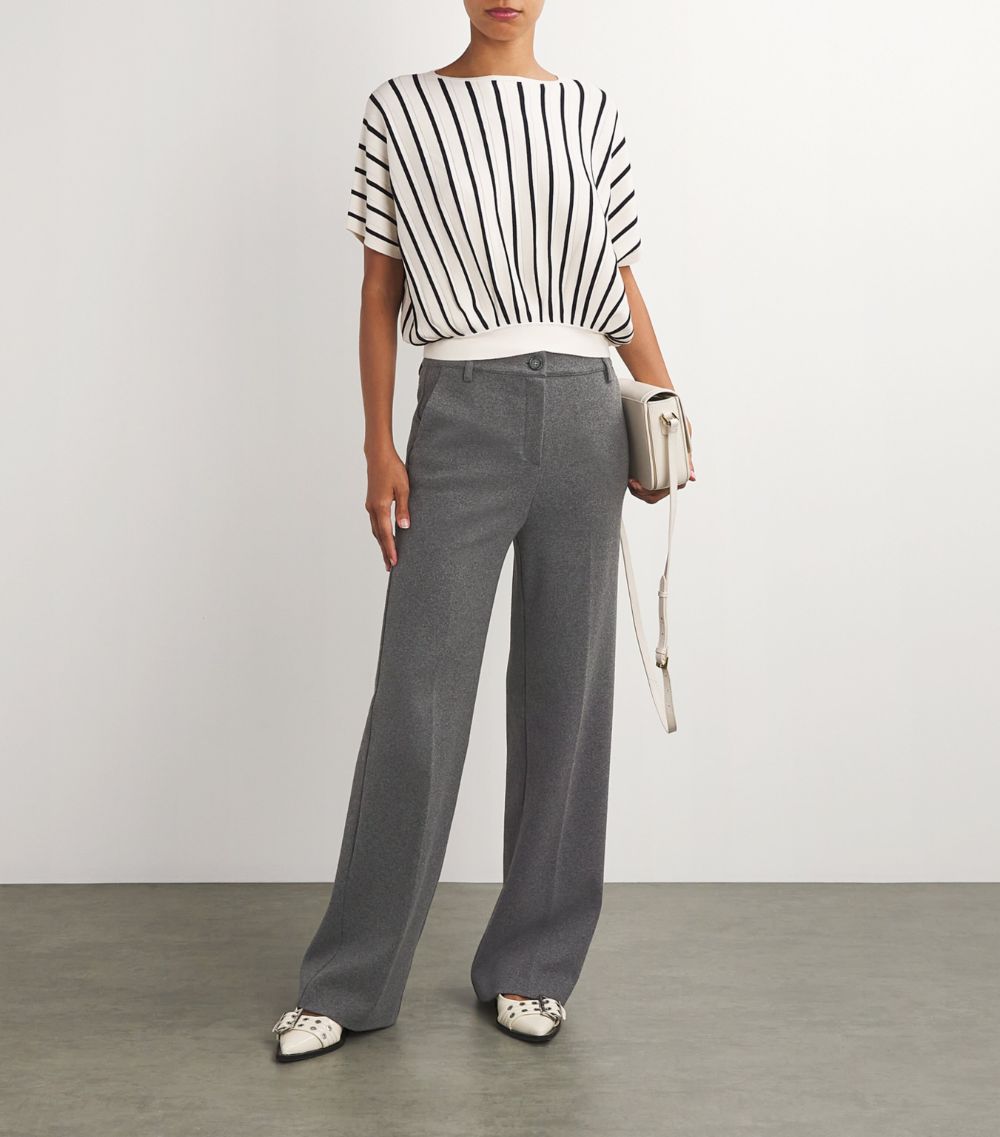 Weekend Max Mara Weekend Max Mara Cotton-Blend Trousers