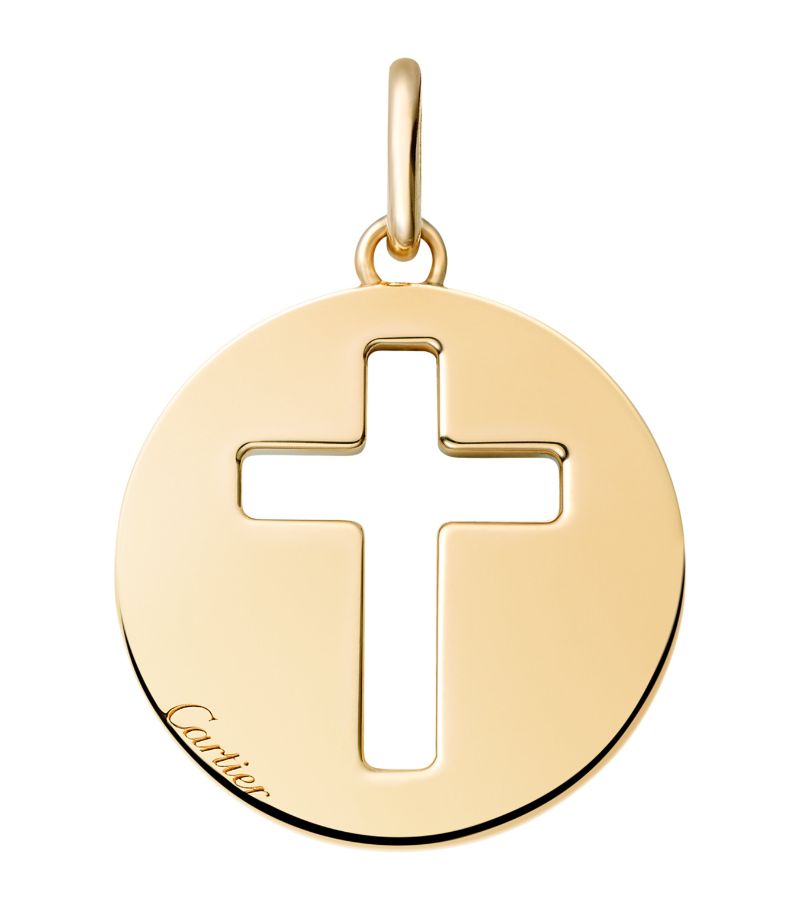 Cartier Cartier Yellow Gold Symbols Cross Charm