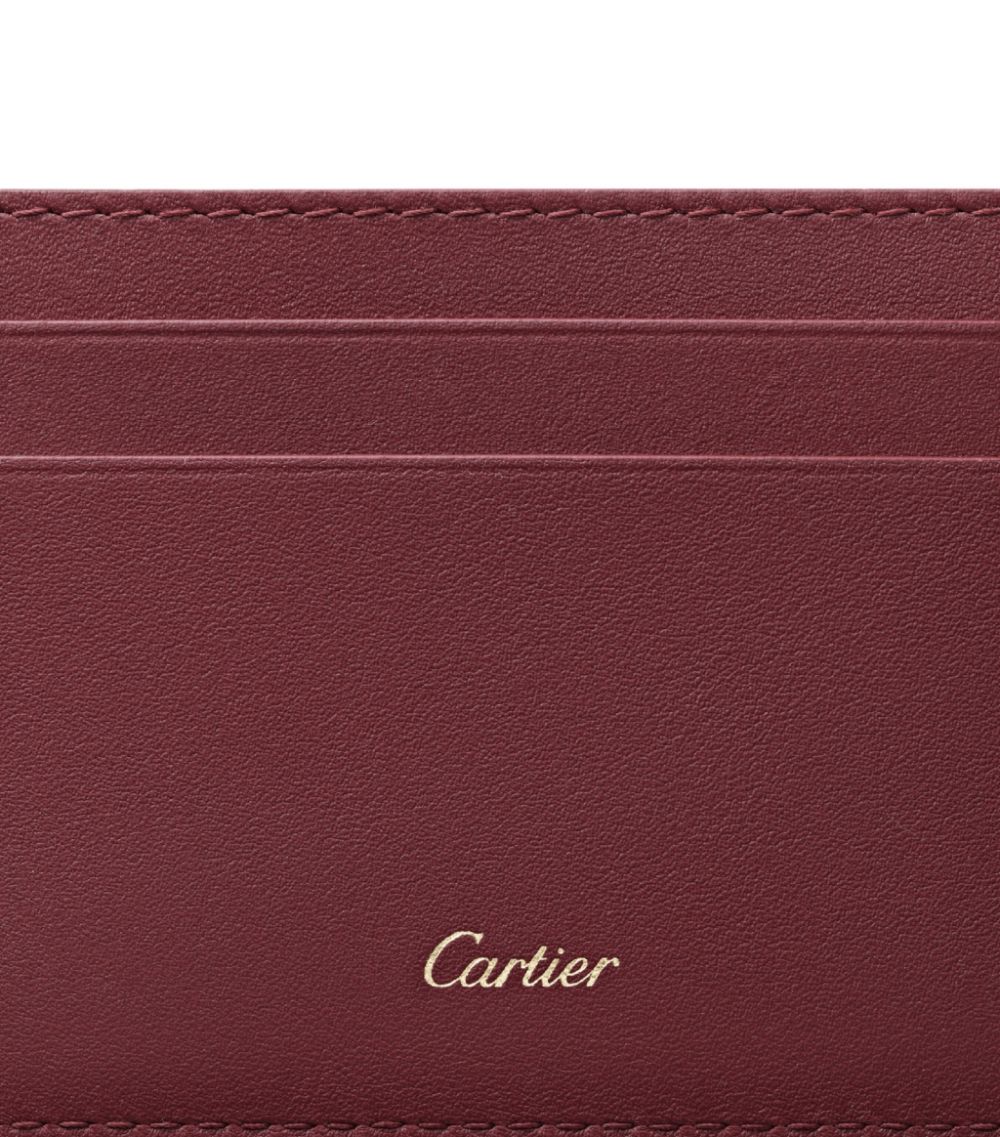 Cartier Cartier Leather Diabolo De Cartier Card Holder