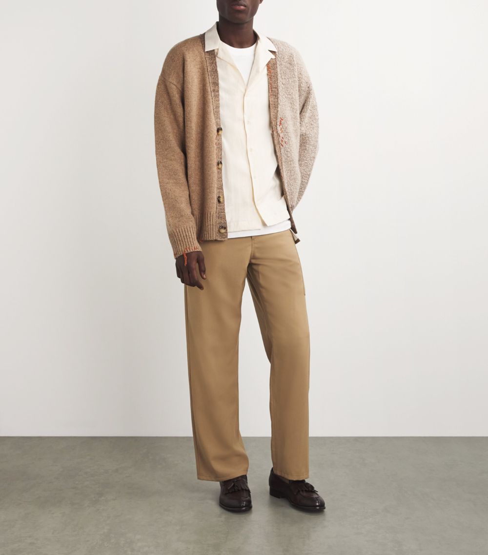 Marni Marni Virgin Wool Cargo Trousers