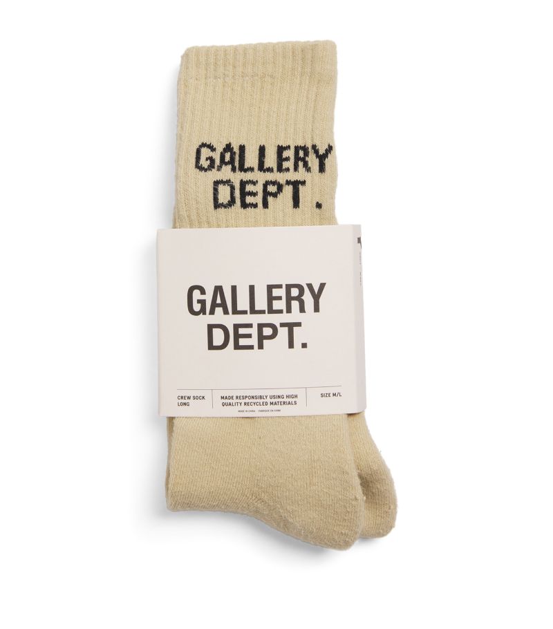 Gallery Dept. Gallery Dept. Cotton-Blend Logo Socks