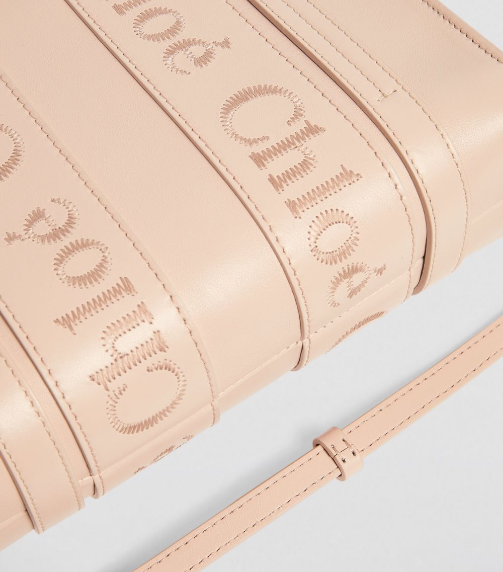 Chloé Chloé Small Leather Woody Tote Bag