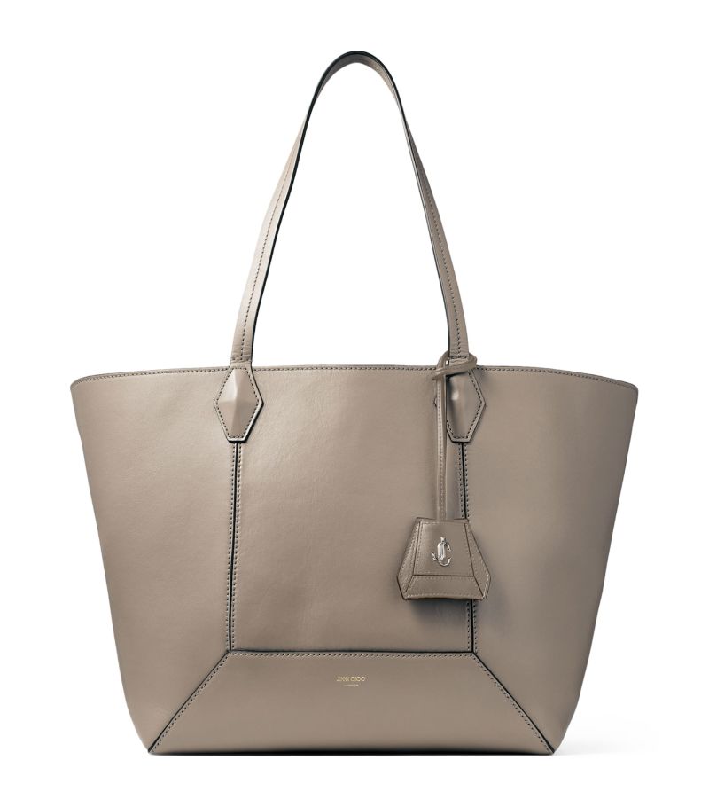 Jimmy Choo Jimmy Choo Diamond Medium Leather Tote Bag