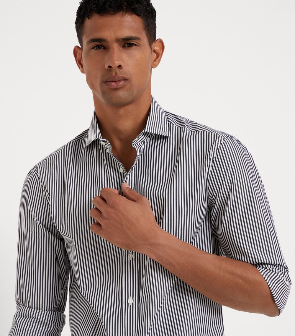 Brunello Cucinelli Brunello Cucinelli Striped Slim-Fit Shirt