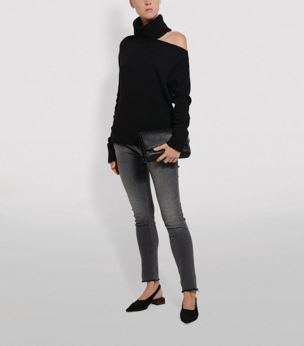 Paige Paige Raundi Open-Shoulder Sweater