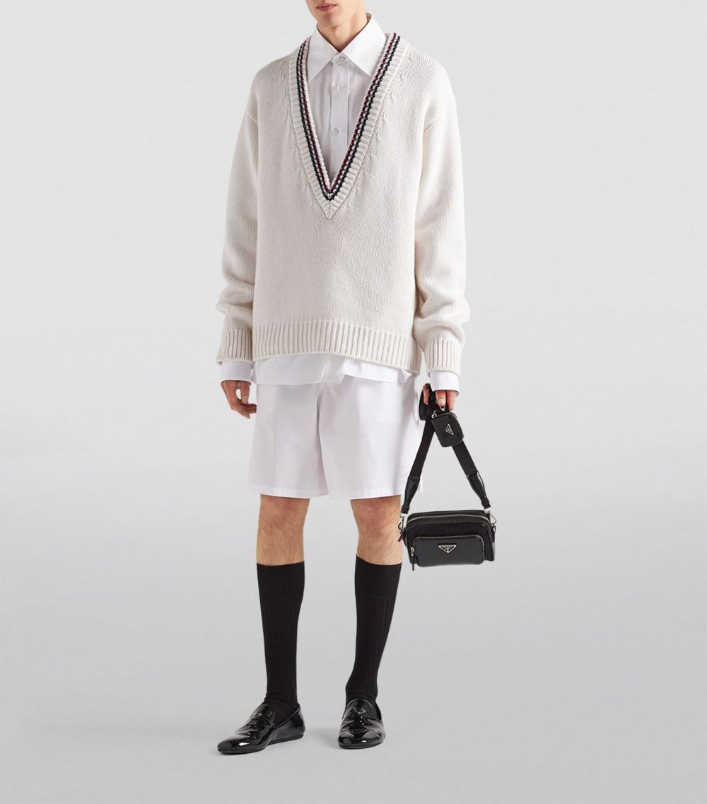 Prada Prada Cashmere Oversized Sweater