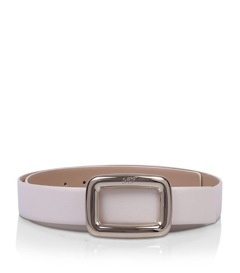 Roger Vivier Roger Vivier Leather Viv Choc Belt