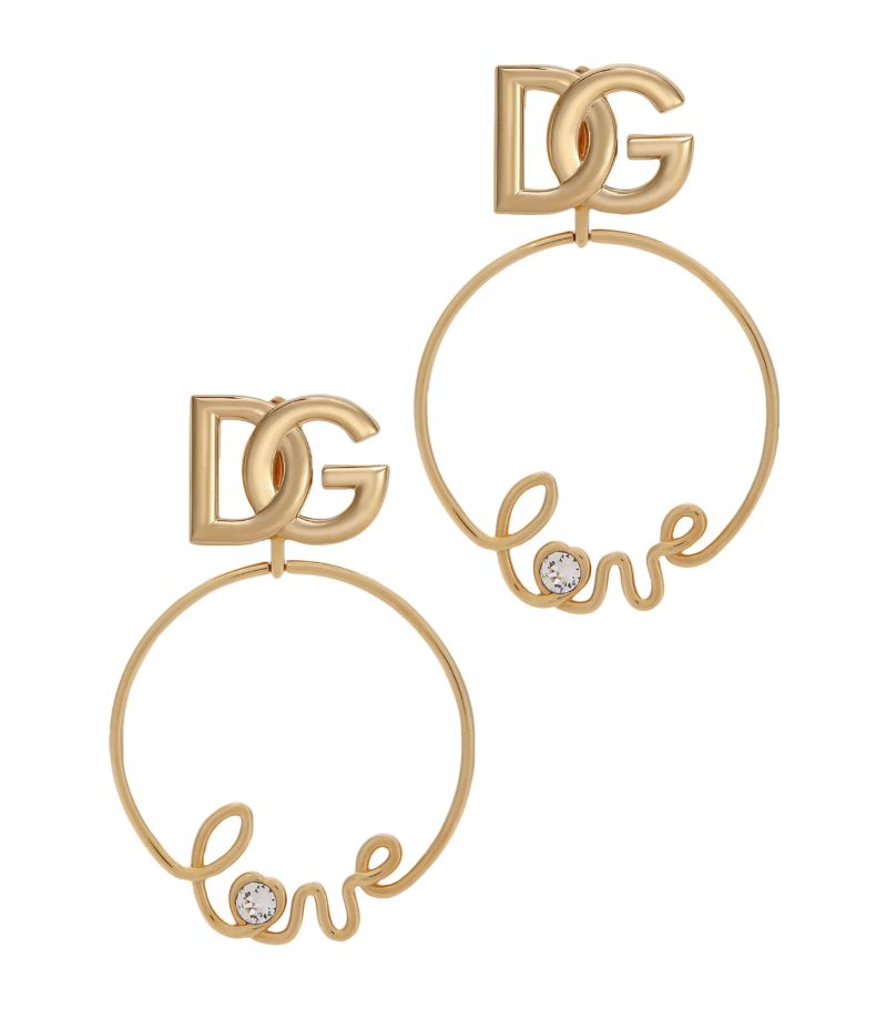 Dolce & Gabbana Dolce & Gabbana Clip-On Logo Earrings