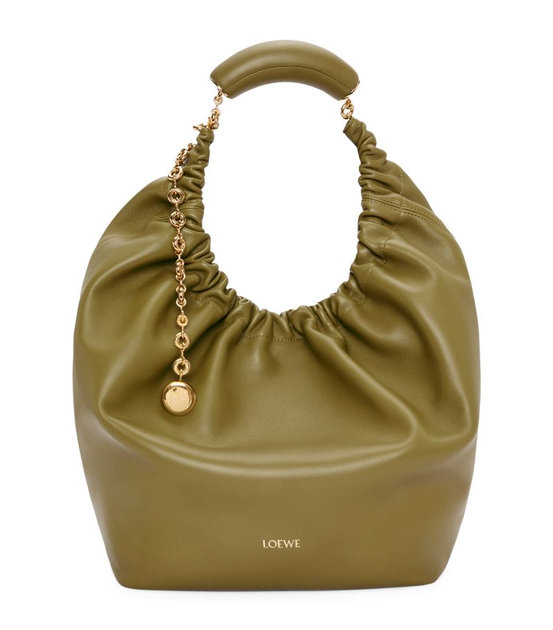 Loewe Loewe Medium Leather Squeeze Top-Handle Bag