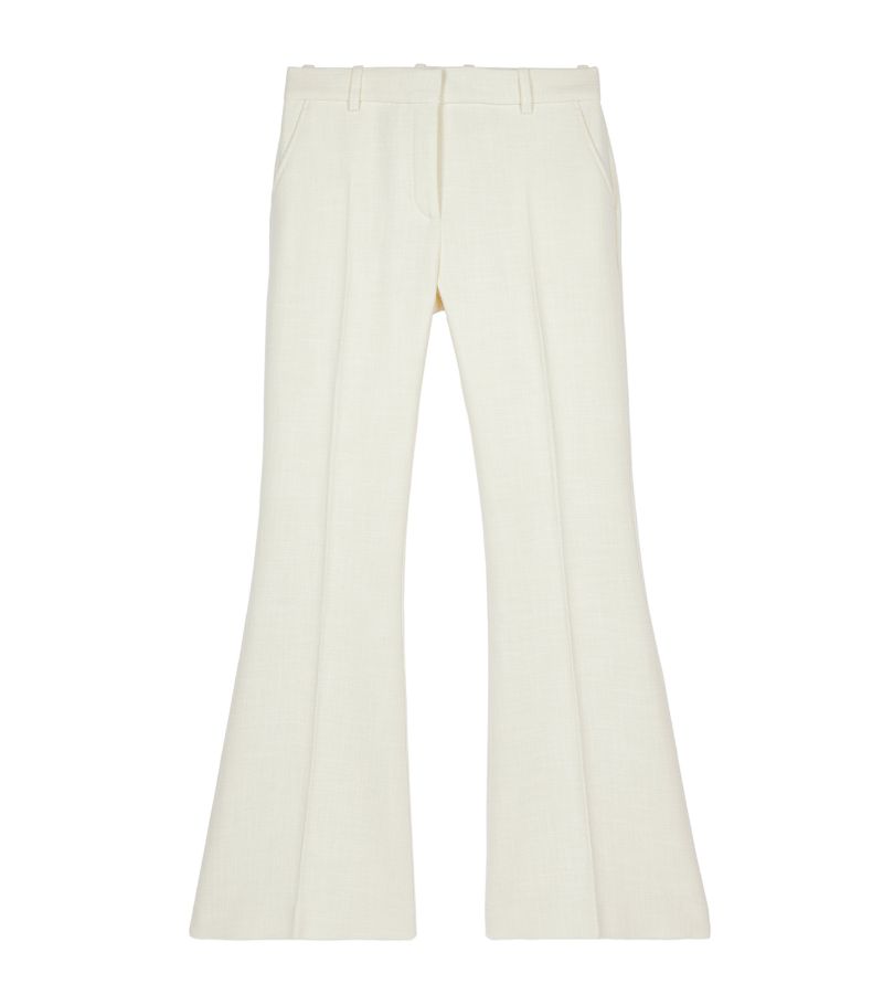 The Kooples The Kooples Wool-Blend Flared Trousers