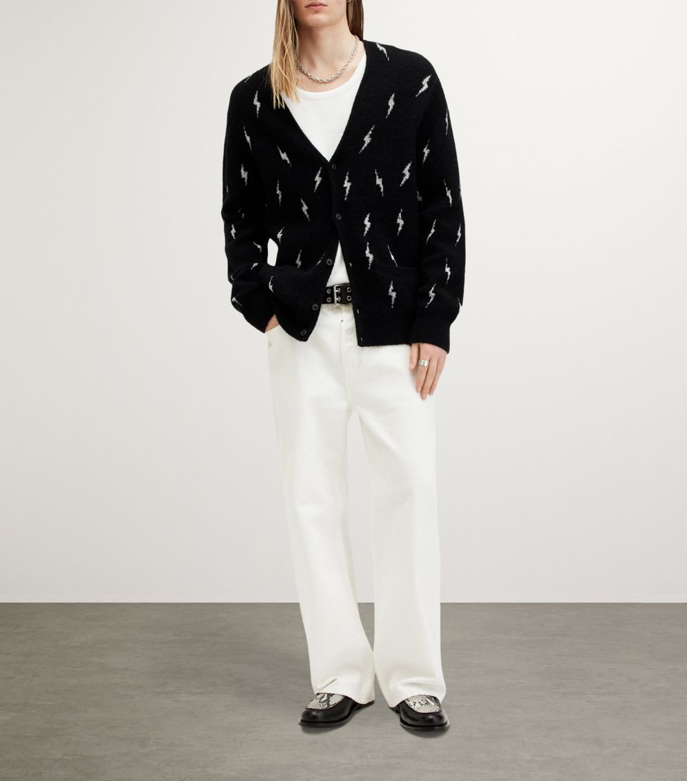 Allsaints Allsaints Wool-Blend Zap Cardigan