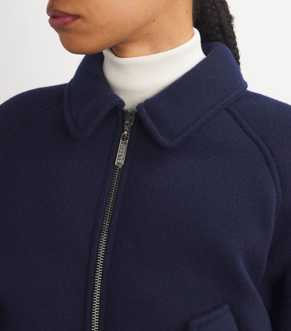 Barrie Barrie Cashmere-Lambswool Bomber Jacket