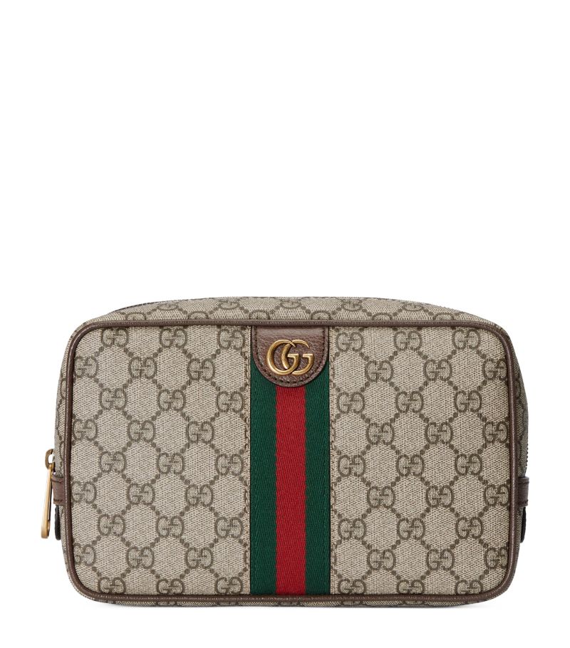 Gucci Gucci Web Savoy Wash Bag