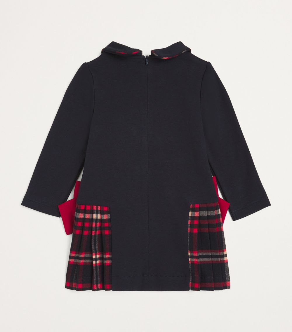 Patachou Patachou Tartan-Trim Dress (6-18 Years)