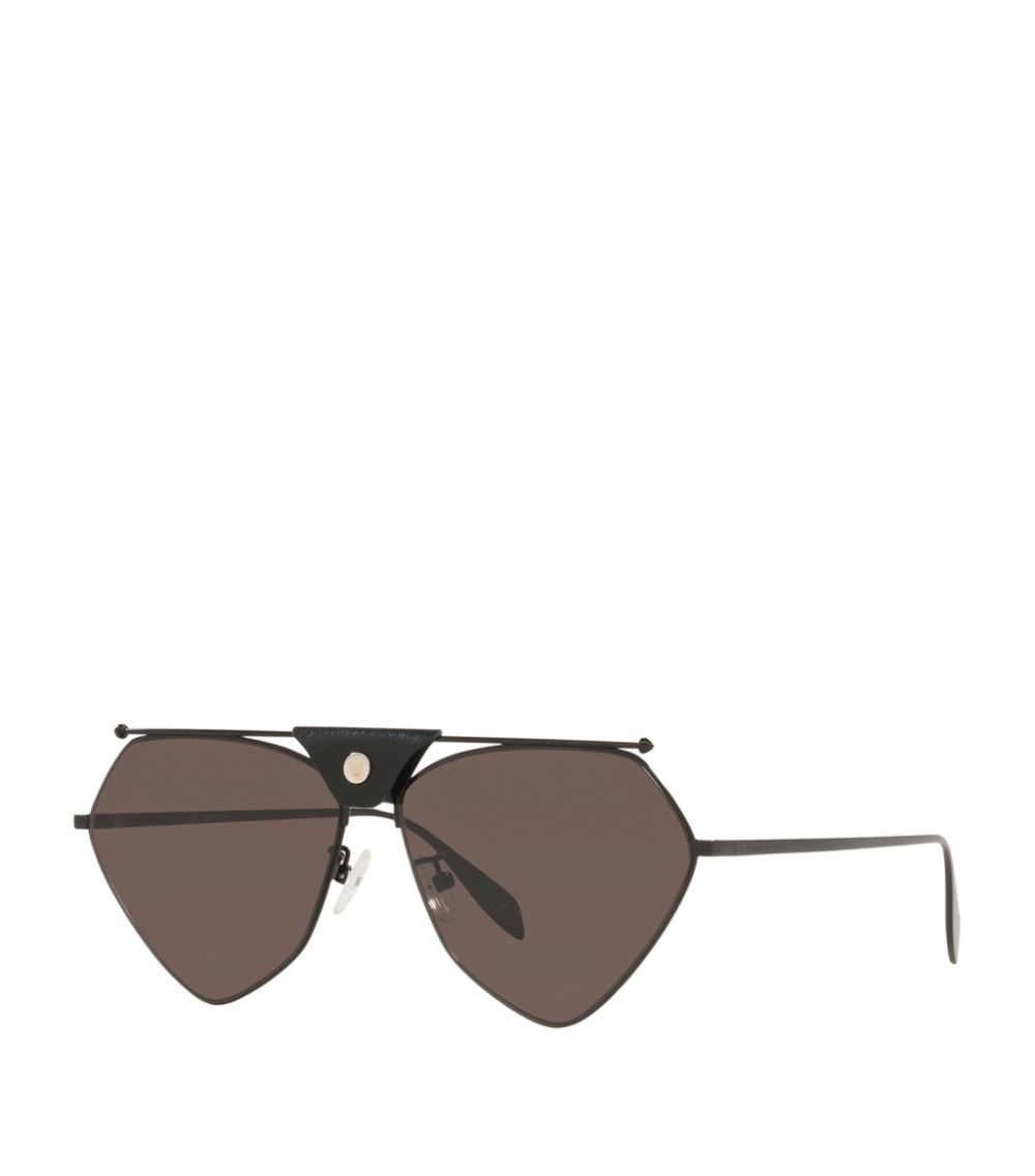 Alexander McQueen Alexander McQueen Heptagon Sunglasses