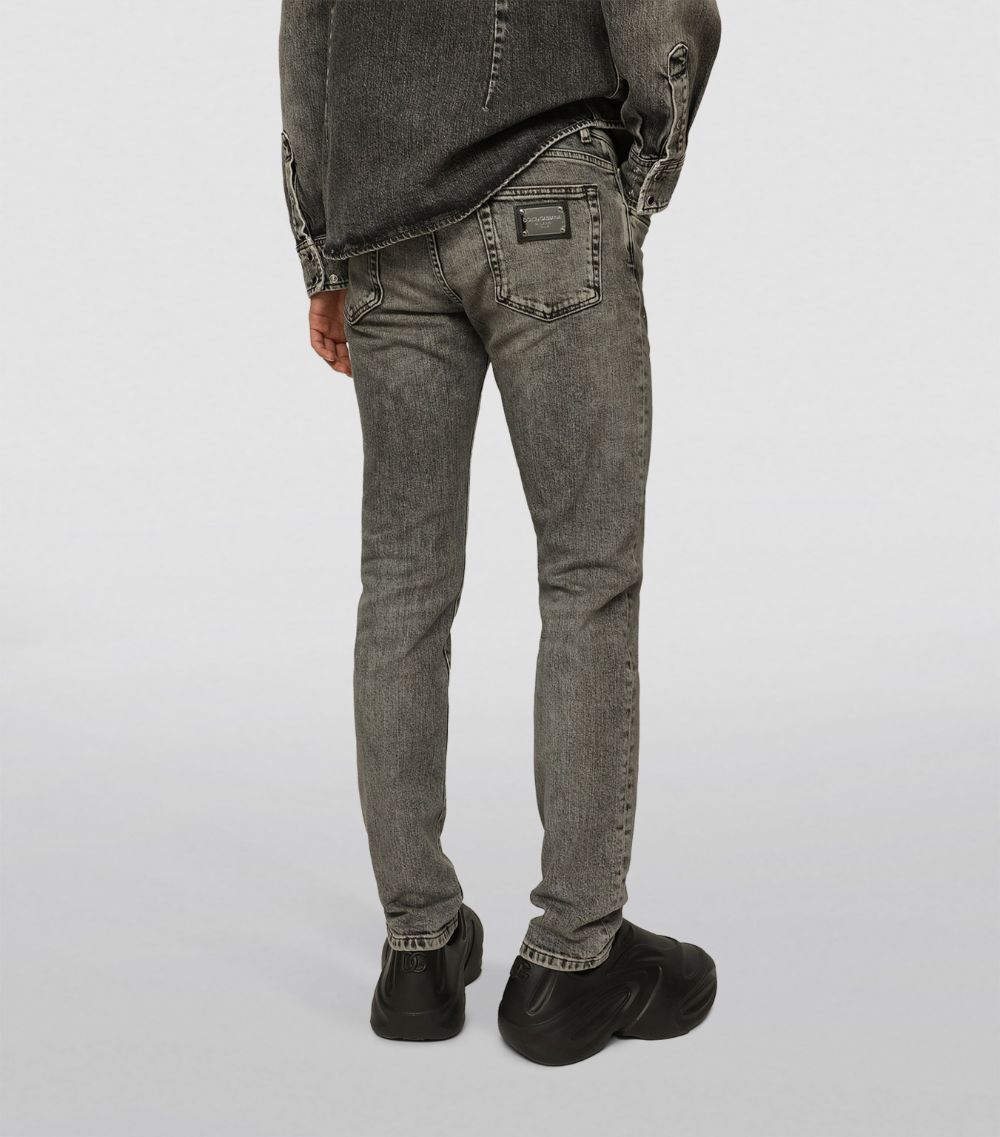 Dolce & Gabbana Dolce & Gabbana Washed Slim Jeans