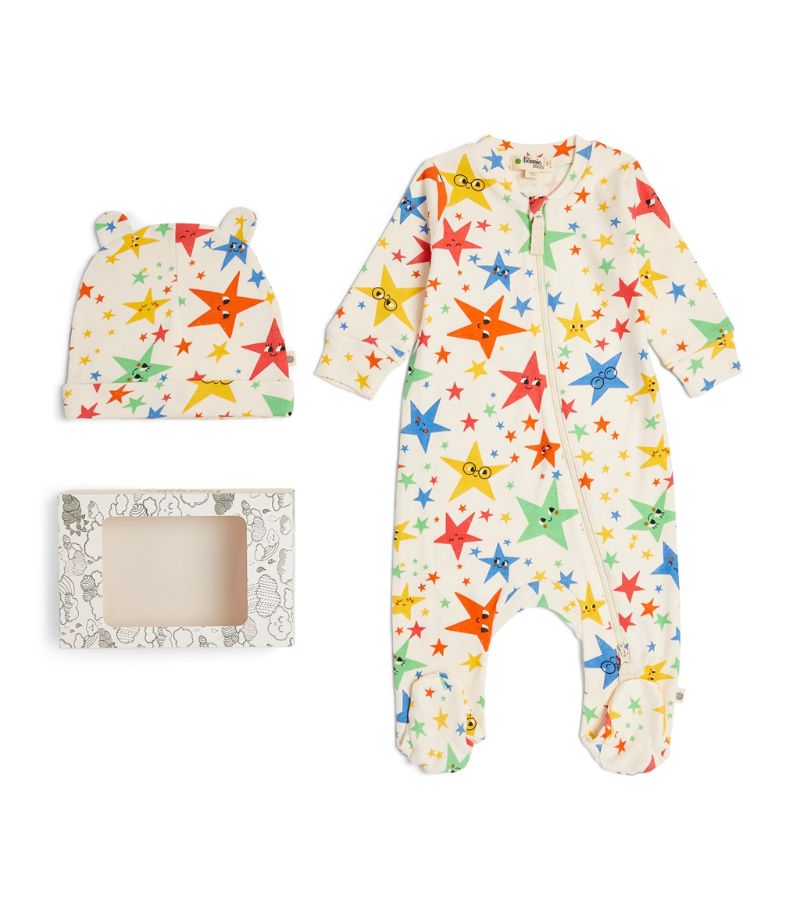The Bonnie Mob The Bonnie Mob Stars All-In-One And Hat Set (0-12 Months)