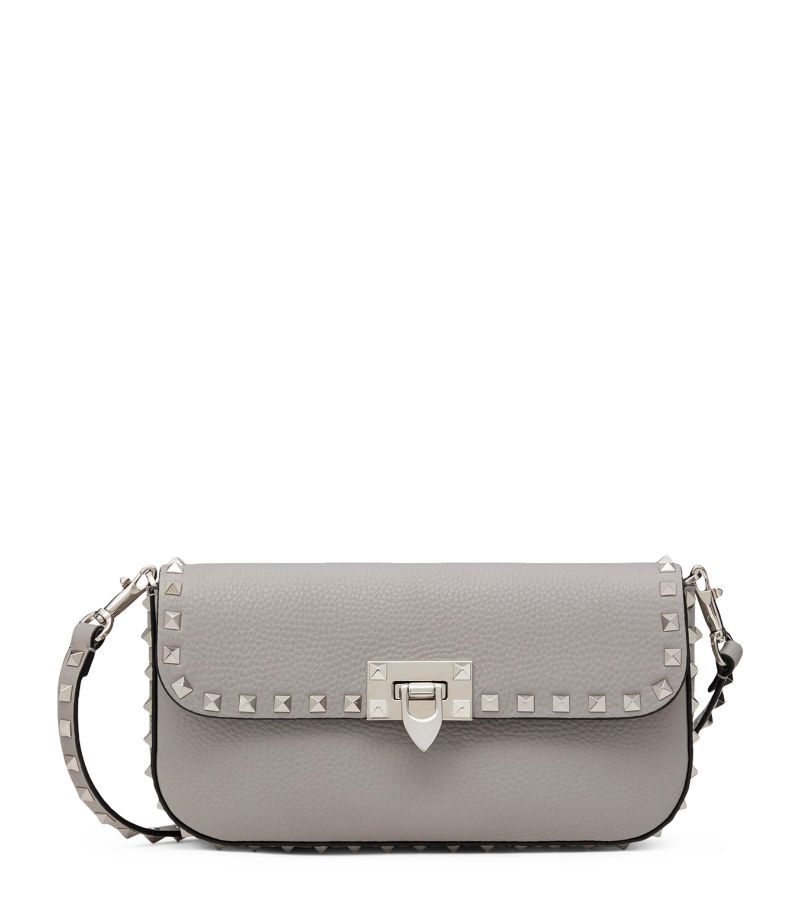 VALENTINO GARAVANI Valentino Garavani Medium Leather Rockstud Shoulder Bag