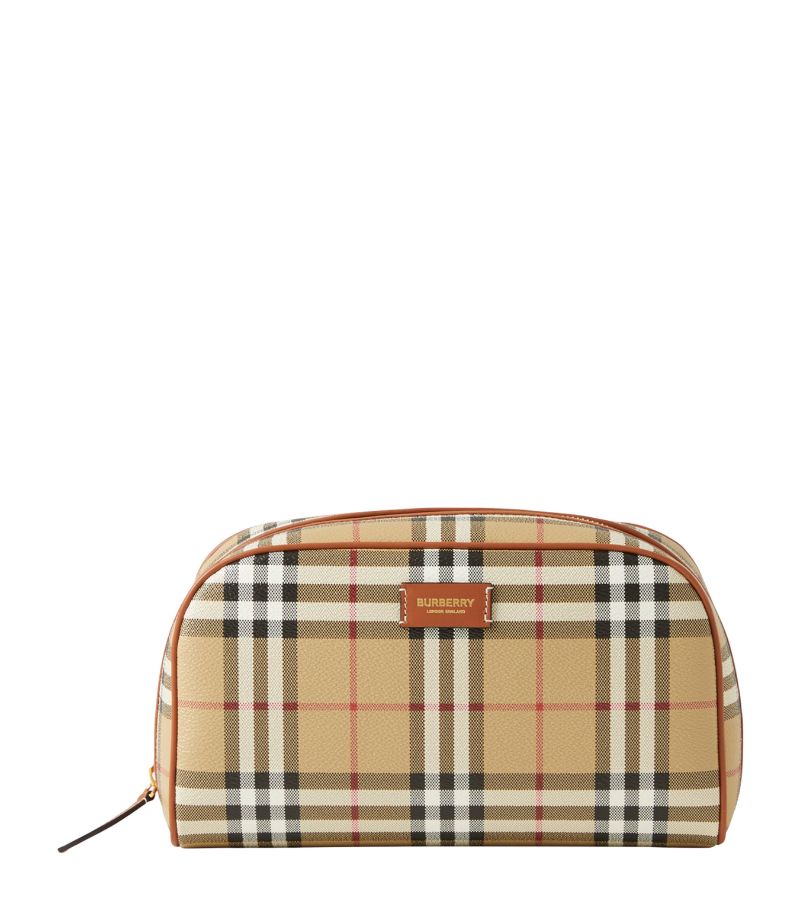 Burberry Burberry Medium Check Travel Pouch