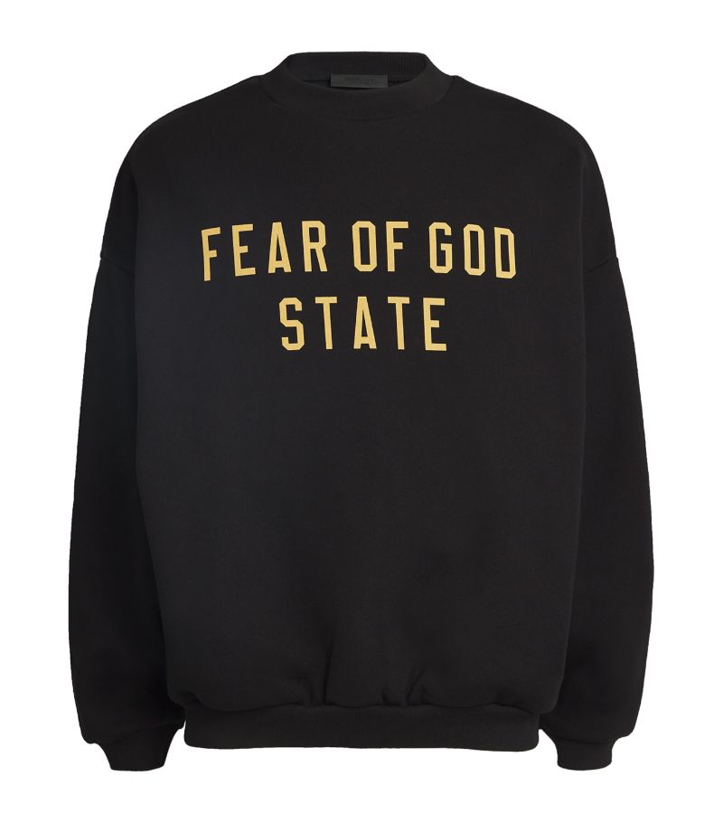 Fear Of God Essentials Fear Of God Essentials Cotton-Blend Logo Sweatshirt