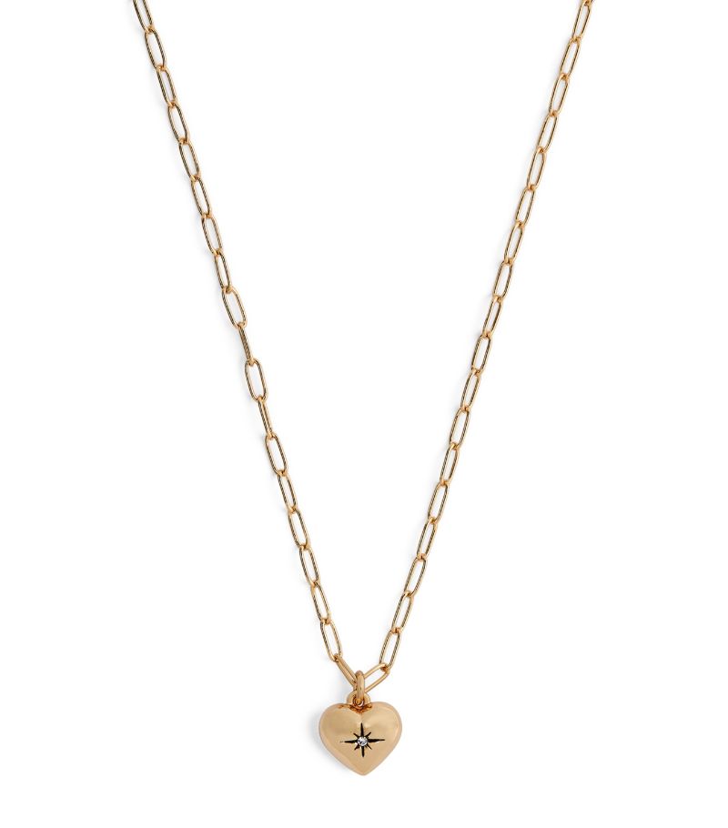 Coach Coach Iconic Heart-Charm Necklace