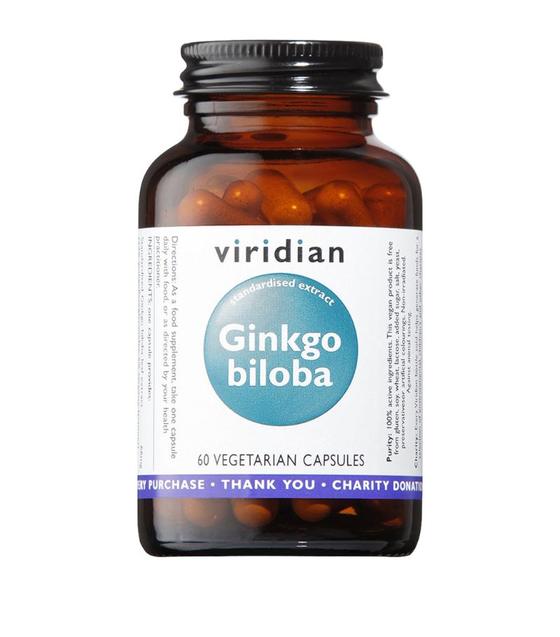Viridian Viridian Ginkgo Biloba Leaf Extract (60 Capsules)