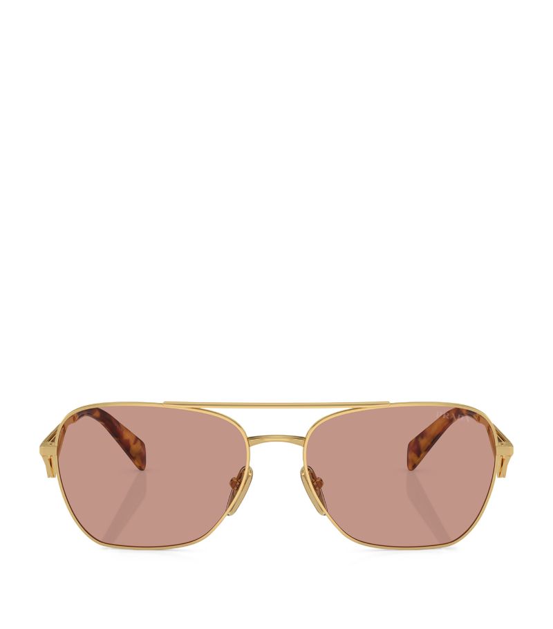 Prada Prada Tinted Aviator Sunglasses