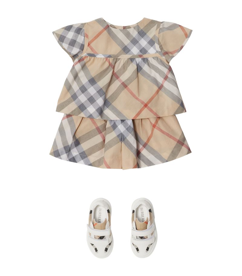 Burberry Burberry Kids Cotton Check Blouse (6-24 Months)