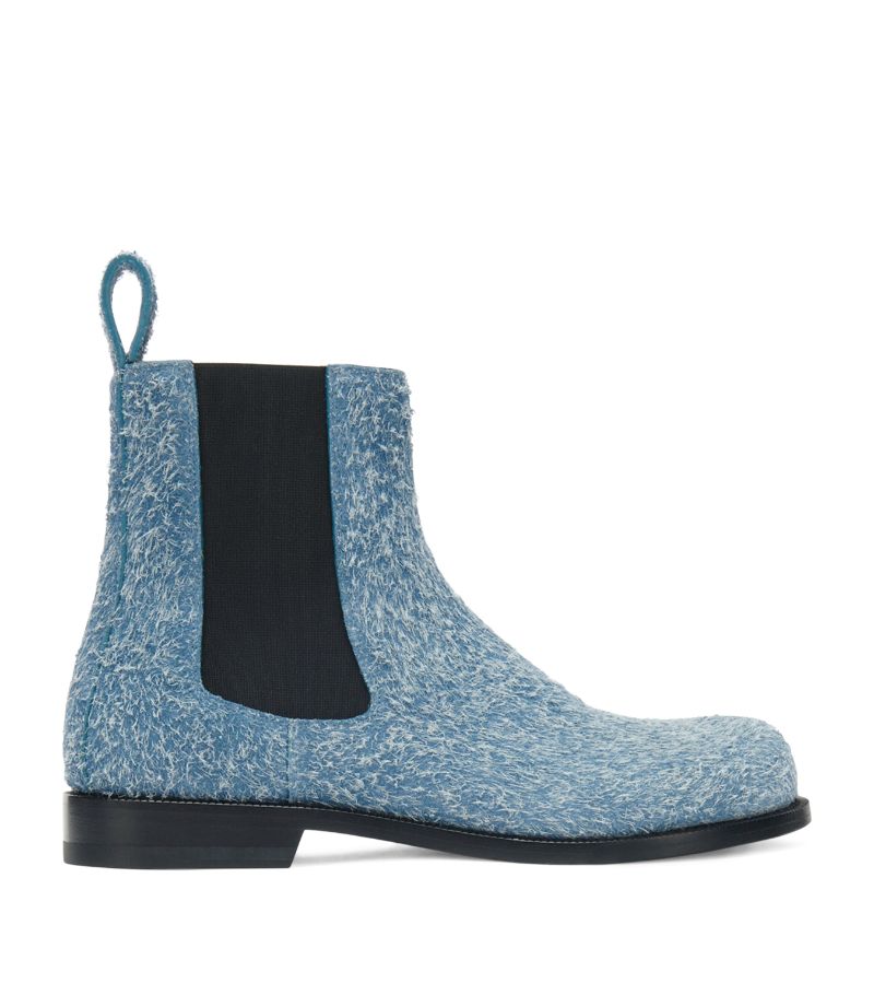 Loewe Loewe Brushed Suede Campo Chelsea Boots