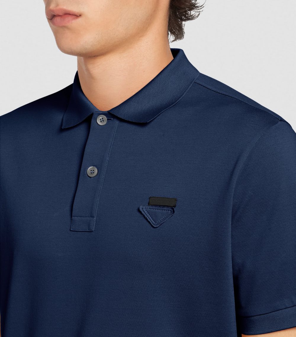 Prada Prada Logo Polo Shirt