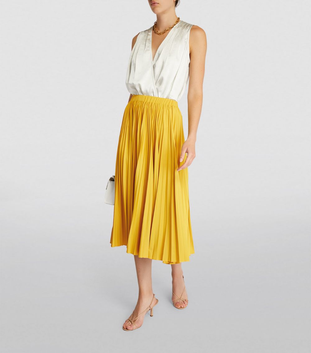 Max & Co. MAX & Co. Pleated Midi Skirt