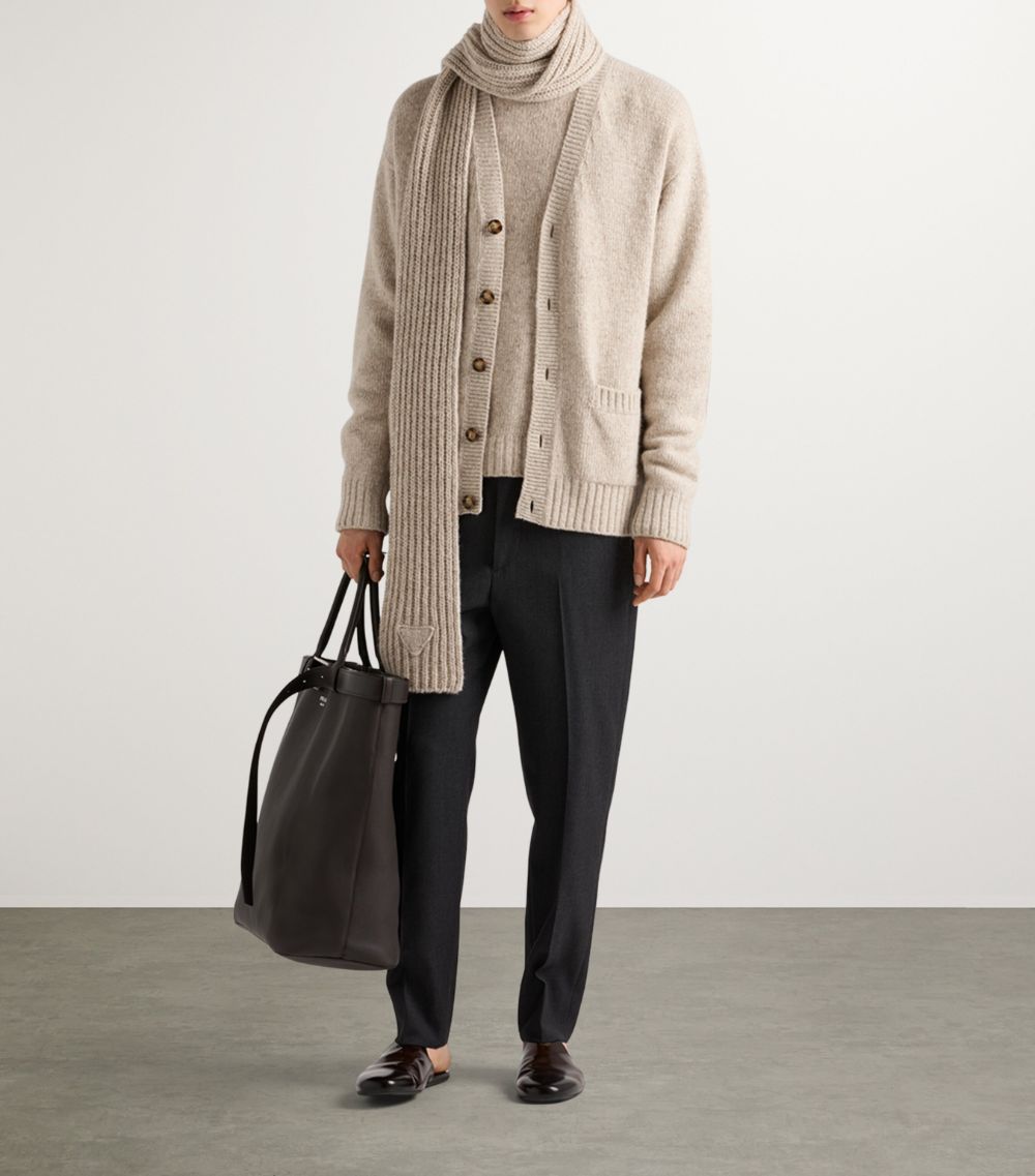 Prada Prada Cashmere Oversized Cardigan