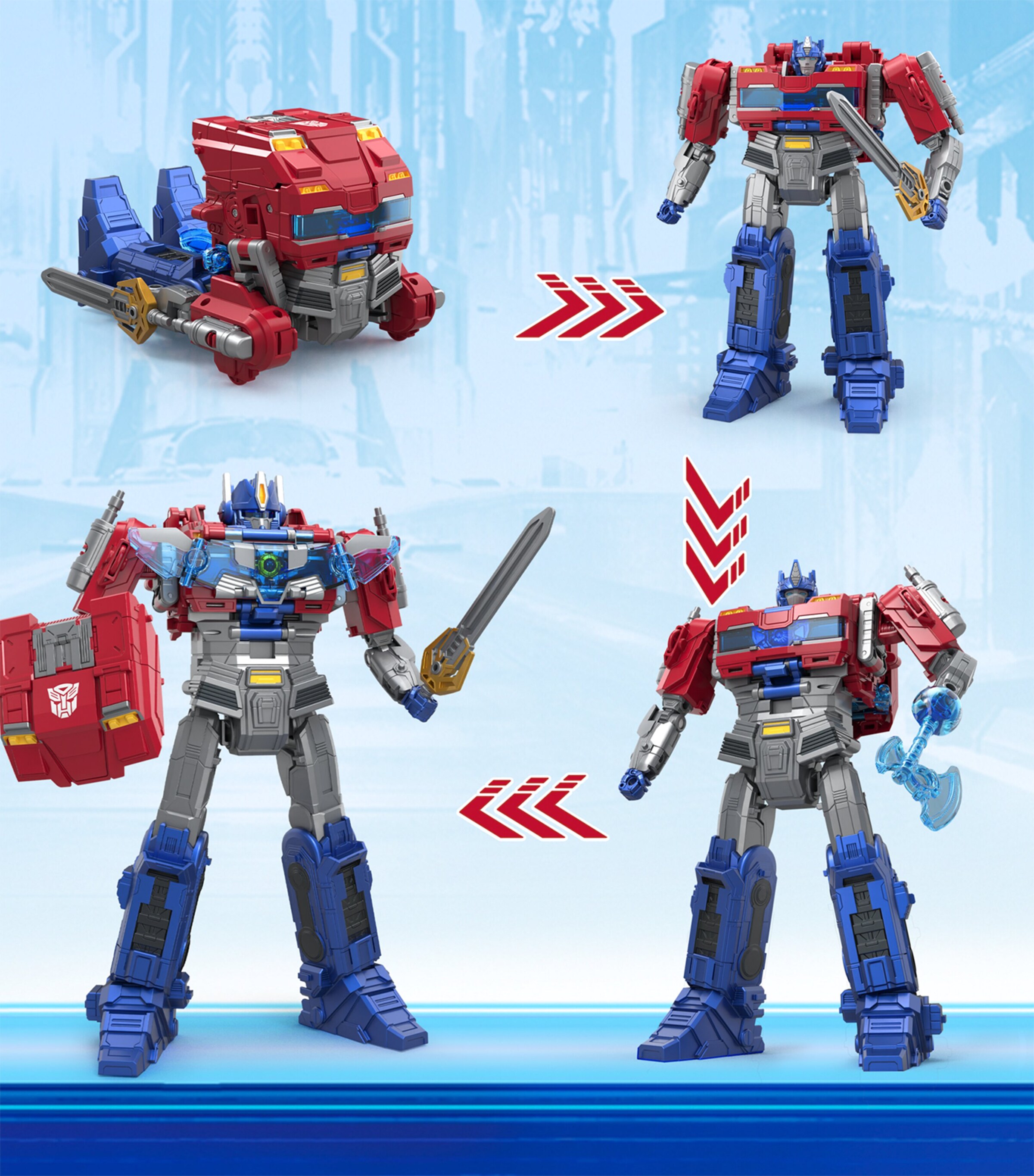 Transformers Transformers One Power Flip Optimus Prime