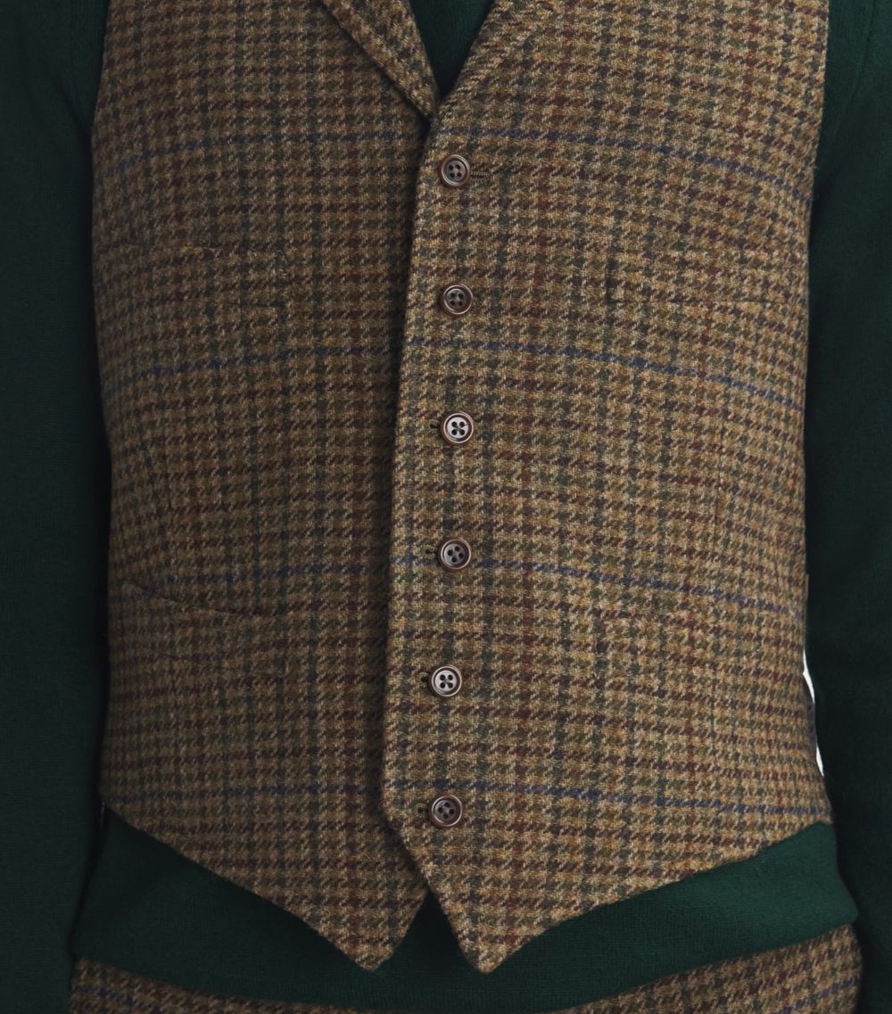 Polo Ralph Lauren Polo Ralph Lauren Wool Check Waistcoat