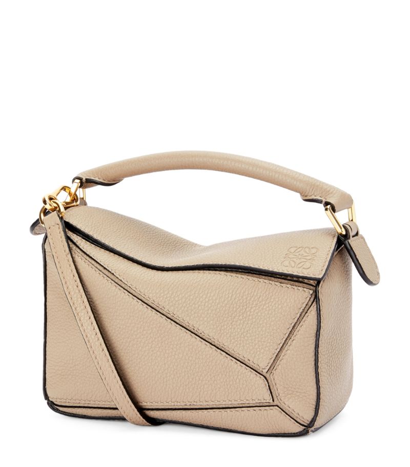 Loewe Loewe Mini Leather Puzzle Top-Handle Bag